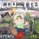 The deeply embarrassing title art that makes up Acquitted, where our character shoots zombies.